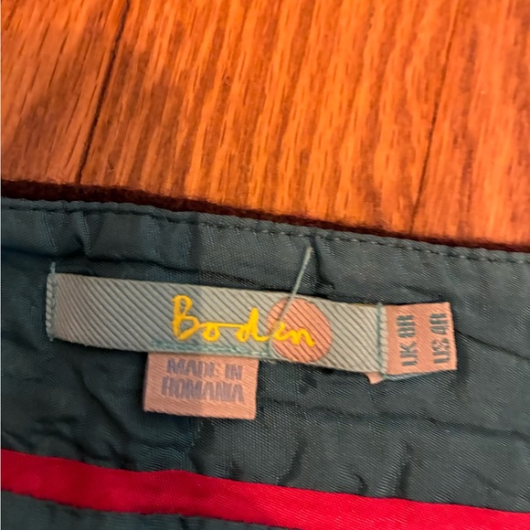 Boden Purple Geometric Pencil Skirt - Picture 4 of 5